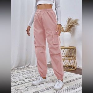 Pink Cargo Pants